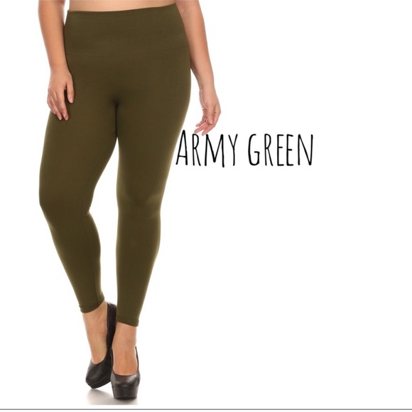 Zizyme Pants - Hi-Waist Fleece Lined TummyCompression Legging